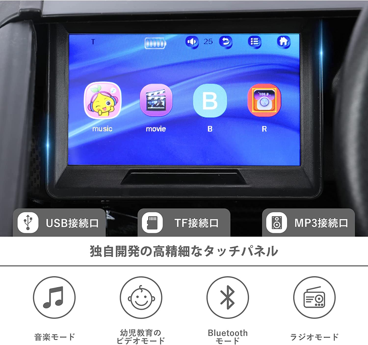 電動乗用カー 第4位 QLS-6388-PK